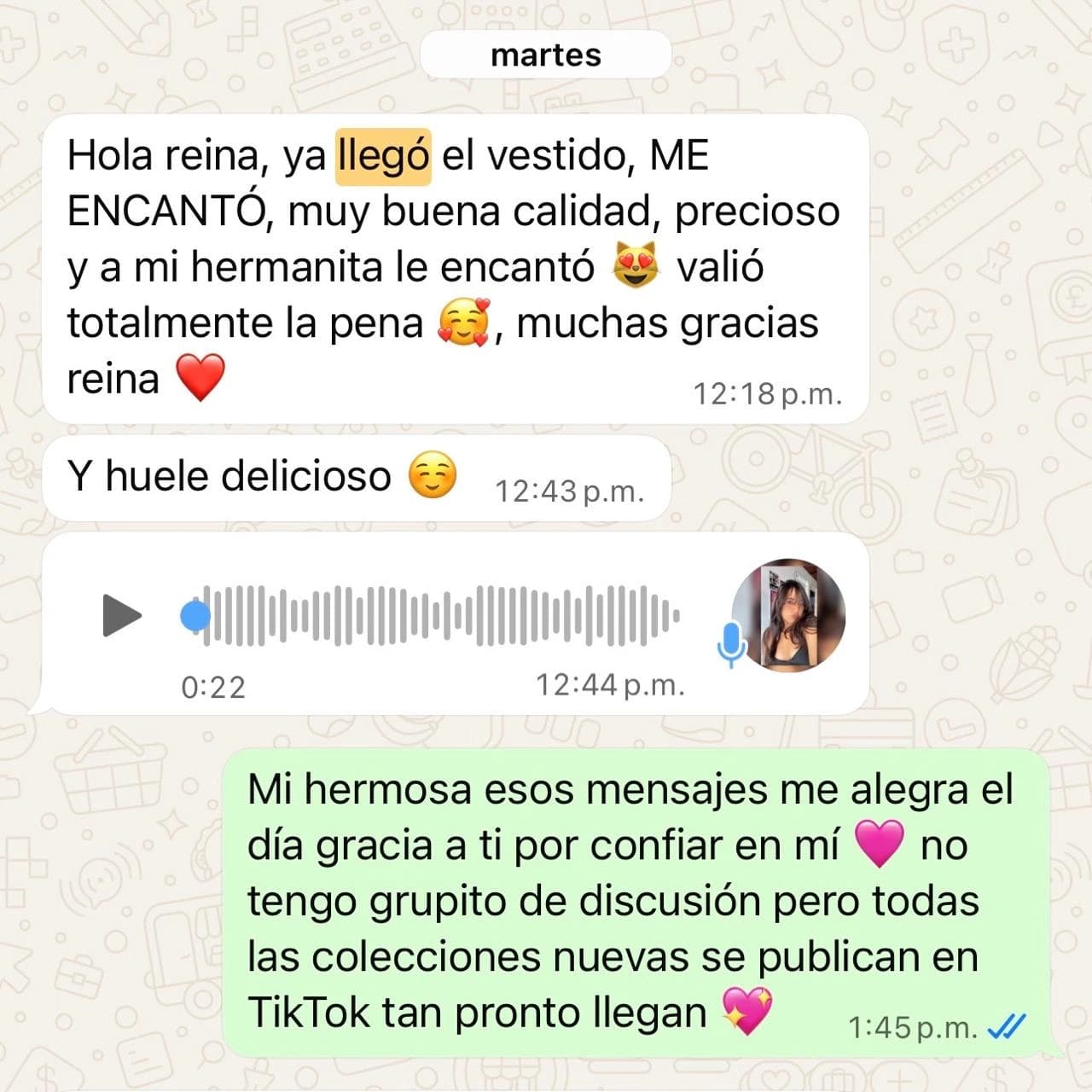 Review de cliente